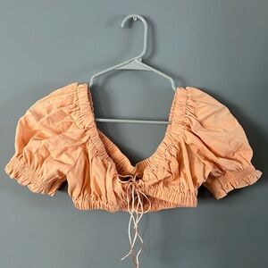 Windsor Tie-Front Top